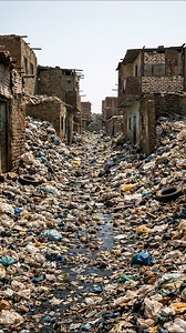 Turning an abandoned trash village into a village of the future. #house #future #home #transformation #satisfying #homedesign #construction | VillageCraft Lab