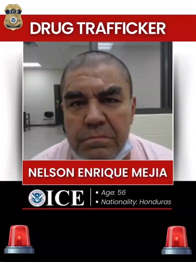 NEW: ICE ERO Houston arrested Nelson Enrique Mejia, a 5-time deported criminal illegal alien from Honduras, Feb. 26 who has been convicted once for drug trafficking, theft, drug possession, and DWI, and twice for illegal possession of a weapon and illegal reentry. ICE Houston | Angel Families
