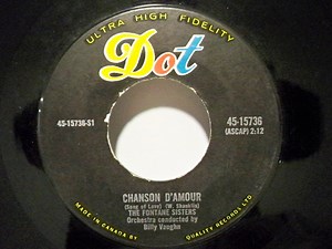 The Fontane Sisters - Chanson D'amour (Song Of Love)