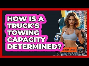 How Is a Truck's Towing Capacity Determined?