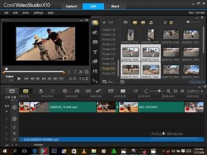 How to Edit videos With Corel video Studio ×10 for beginners