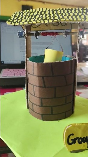 DIY (wheel & axle) simple machine Science 6