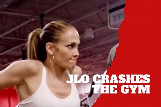 JLo steps into gym to surprise members with 'out of nowhere' workout