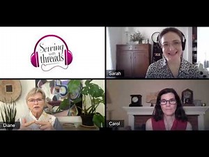 Sewing with Threads Podcast: Diane Ericson on Creativity in Adversity | Episode 45