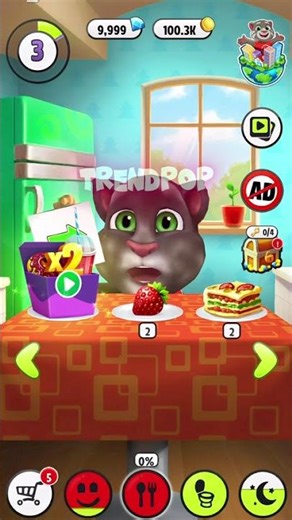 My Talking Tom Funny Gameplay 🐱 | Fun Cartoon Game 37