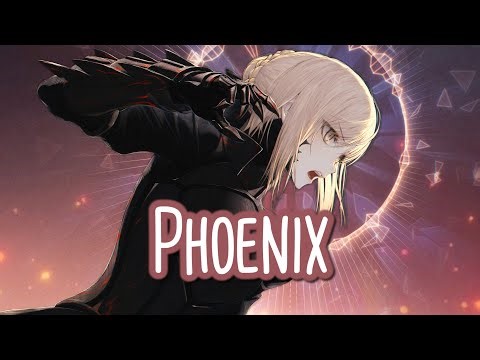 Nightcore - Phoenix (LBLVNC & RIELL) || Lyrics