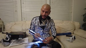 Watch LED Meteor shower rain light on Amazon Live