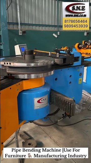Pipe Bending Machine|Use For Furniture Manufacturing Industry #snenterprises #pipebending #furniture