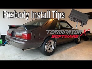 Foxbody Holley Terminator X Install Tips, Advice & Lessons Learned