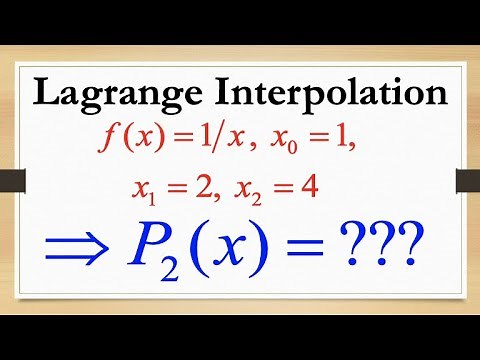 An Introduction to Lagrange Interpolation (Polynomial Approximation to 1/x over an interval)