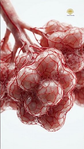 Gas Exchange in Humans Explained | Human Respiratory System & Alveoli (3D Animation)