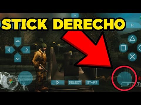 COMO ACTIVAR EL STICK DERECHO EN PPSSPP🎮🔴