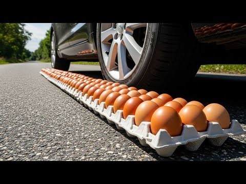 Soft & Crunchy Things Car Experiment | Relaxing Sounds 😌