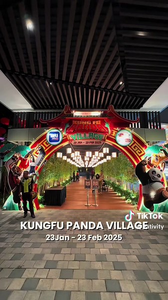 Experience Kung Fu Panda Village at Pakuwon City Mall