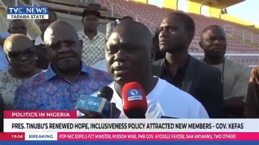 "On November 19th, I will officially transition from PDP to APC.” - Taraba State Governor Agbu Kefas. | Observers Times