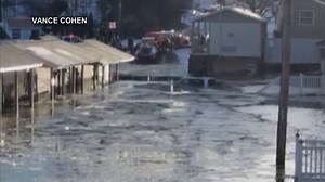 Malta road cleared after water floods neighborhood