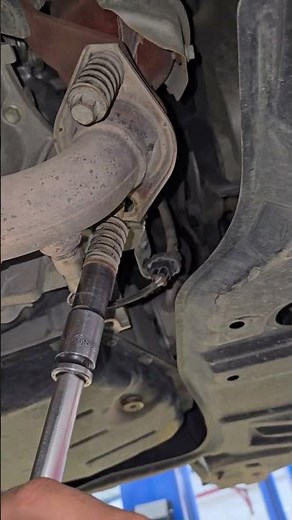 exhaust bolt installation trick #diy #automotive #carmaintenance #mechanic