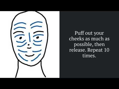 Face Yoga Exercise To Tone Your Cheek Muscles: The Cheek Puffer