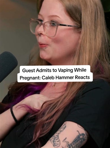 Guest Admits to Vaping While Pregnant: Caleb Hammer Reacts #financialaudit #calebhammer #calebhammercredit #calebhammercomposer #podcast