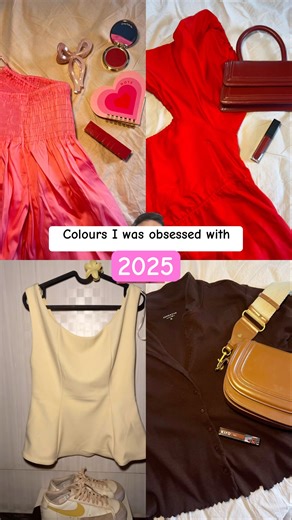 Colors I Was OBSESSED With in 2025! (Pink, Red m, Yellow & Brown Recap)
