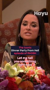 135K views · 576 reactions | Iconic Real Housewives episodes: The Dinner Party From Hell (season 1, episode 9, you’re welcome). | Hayu | Facebook