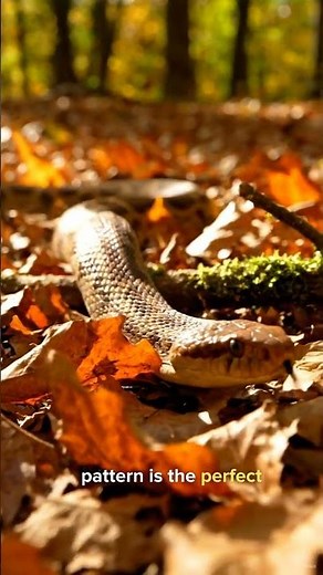 Copperhead Snake...The Ultimate Master of Disguise 🍂
