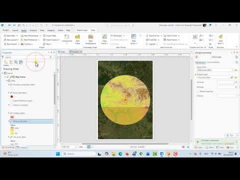 2.40 ArcGIS Pro│Inserare Layout și Data Frame
