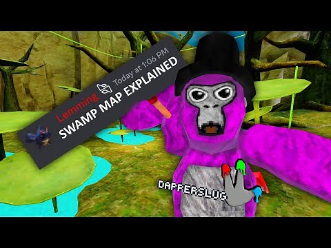 Small Gorilla Tag Update & Lemming Explained the Swamp Map