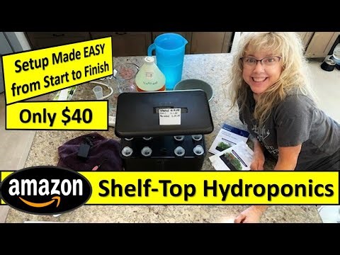 Shelf-Top Hydroponic System | Complete Build