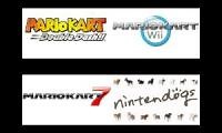 Mix of 4 videos from youtube : Mario Kart Double Dash!! Peach Beach/Daisy Cruiser Mashup