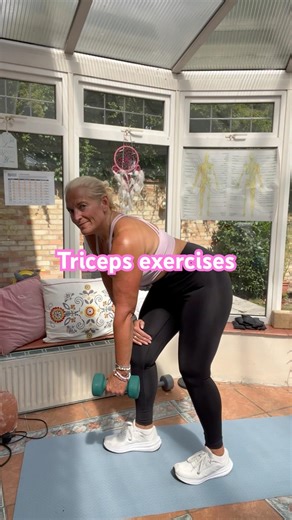 Try these exercises to strengthen triceps using no equipment, resistance loops and dumbbells