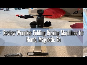Review Wenoker Folding Rowing Machines for Home, Magnetic Rower Machine with 8 Level Smooth Quiet Re