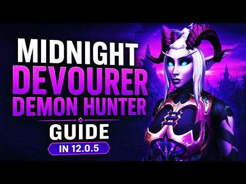 Midnight Devourer Demon Hunter Guide in 12.0.5! Build, Talents, Gear & Rotation (NEW META)