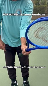 22K views · 767 reactions | The Two Hand Backhand Grip ❌Hands should NOT be continental in this modern game. The ball is coming with too much spin and power. A slightly closed face (eastern top hand) allows you to protect the ball from sailing out - while also producing a user friendly posture for topspin. “I’m ready for my moment, are you?” - MJ #mattjonestennis #backhand #backhandgrip #twohandbackhand | Matt Jones | Facebook