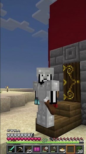 How to exit a lighthouse in better Minecraft #minecraft #howtominecraft