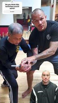 Defend Yourself from an Attacker with a Knife by training this Take Down Technique