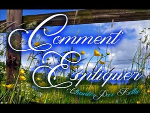 Comment Expliquer - Cantique Evangélique Gitan Chanter Par Kelly