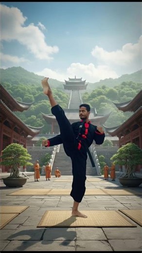 Martial Arts Front Kick + Right Hand Punch Tutorial | Kung Fu Kick | #martialarts #brucelee #kungfu