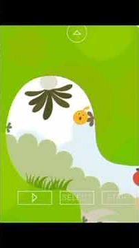 This tunnel launched me upwards suddenly Loco Roco 2 PSP #locoroco #psp