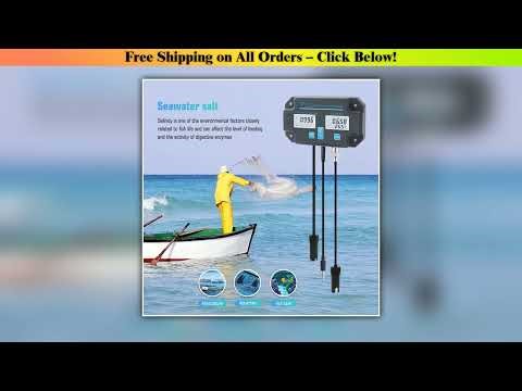 WiFi Wireless PH Meter Smart APP Control Water Quality Tester Fish Tank PH/TDS/EC/Salinity/Temp