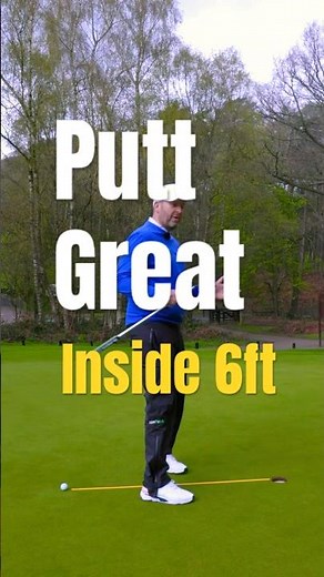 Hole more short putts - this drill will change everything #golfshorts #golftips #aimpoint