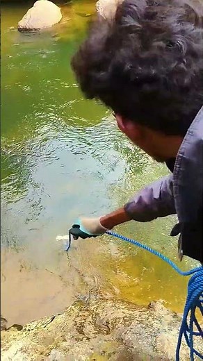 I Tried Magnet Fishing with a 400 POUND Magnet🧲 #magnetfishingfinds #underwaterfinds