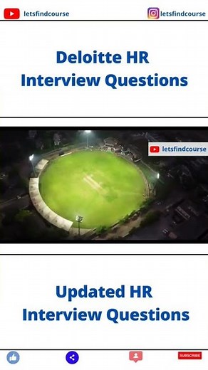 (Updated) Deloitte HR Interview Questions #shorts