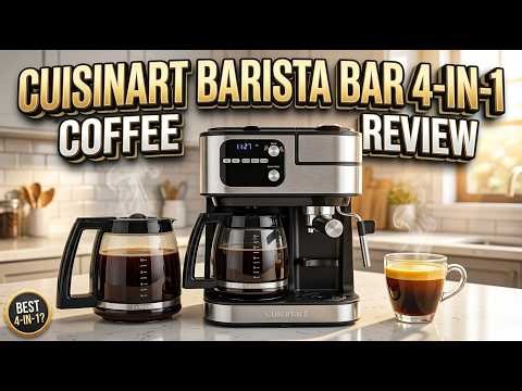 Cuisinart Coffee Center Barista Bar 4-in-1 Coffee Maker - Review