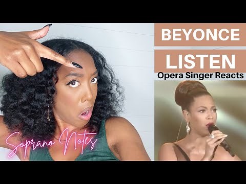 Opera Singer Reacts to Beyonce Listen Live on Oprah | Performance Analysis