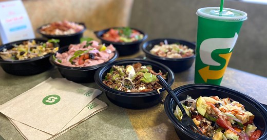 Eating keto on-the-go? Try these 6 Subway Protein Bowls!