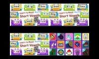 Mix of 4 videos from youtube : starfall.com a e i o u 234 player mini games!