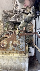 4.2K views · 547 reactions | We find a lift for a World War II-era searchlight and anti-aircraft lamp. All that’s missing is the spotlight  #history #simply_adventure #military #worldwar #historisch #ww2 #ww2stories #historical #ww2relics #ww2pictures #bunker #abadoned #lost #militarylostplace #lostplaces | Christian Böhm | Facebook