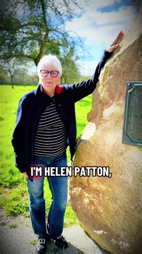 Helen Patton, granddaughter of General George S. Patton visits Camp Patton, an apple orchard in Normandy, France, occupied by General Patton in the summer of 1944, ad he made final preparations for Third Army’s entry into the war. #ww2 #ww2history #neverforget #dday #normandy