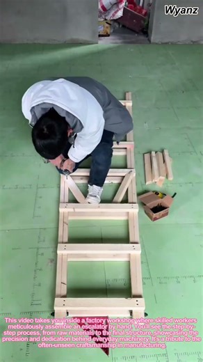How a Handmade Escalator is Built | Factory Craftsmanship